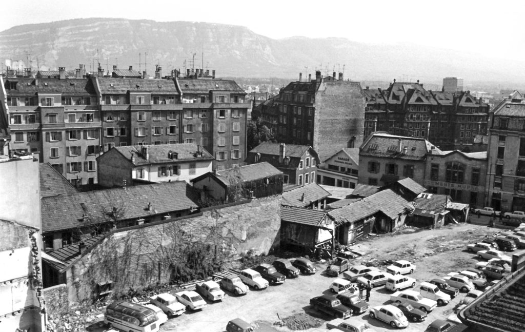 Zone contiguë au collège Voltaire, 14 mai 1970, Georges Néri / Ville de Genève – Documentation photographique